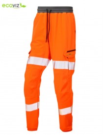 Leo Hawkridge EcoViz Jog Trouser Orange